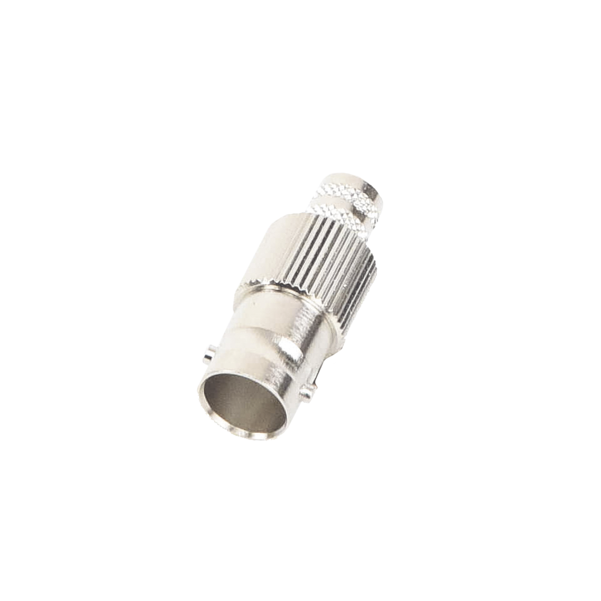 Conector BNC Hembra de 75 Ohm, Anillo Plegable para Cable RG-6/U, Níquel/ Oro/ Teflón. Conector BNC Hembra de 75 Ohm, Anillo Plegable para Cable RG-6/U, Níquel/ Oro/ Teflón.